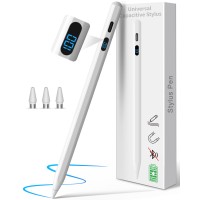 Digiroot Tablet Stift mit LED-Leistungsanzeig ,Universal Stylus Pen für Samsung/Huawei/Lenovo/Xiaomi Tablets & Handy,Magnetischer Touchscreen Stift für IPhone, Android und Harmony OS Handy & Tablet